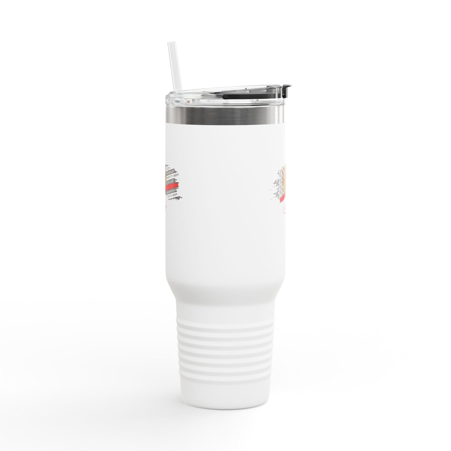 Male Fire Hero Insulated Travel Mug, 40oz