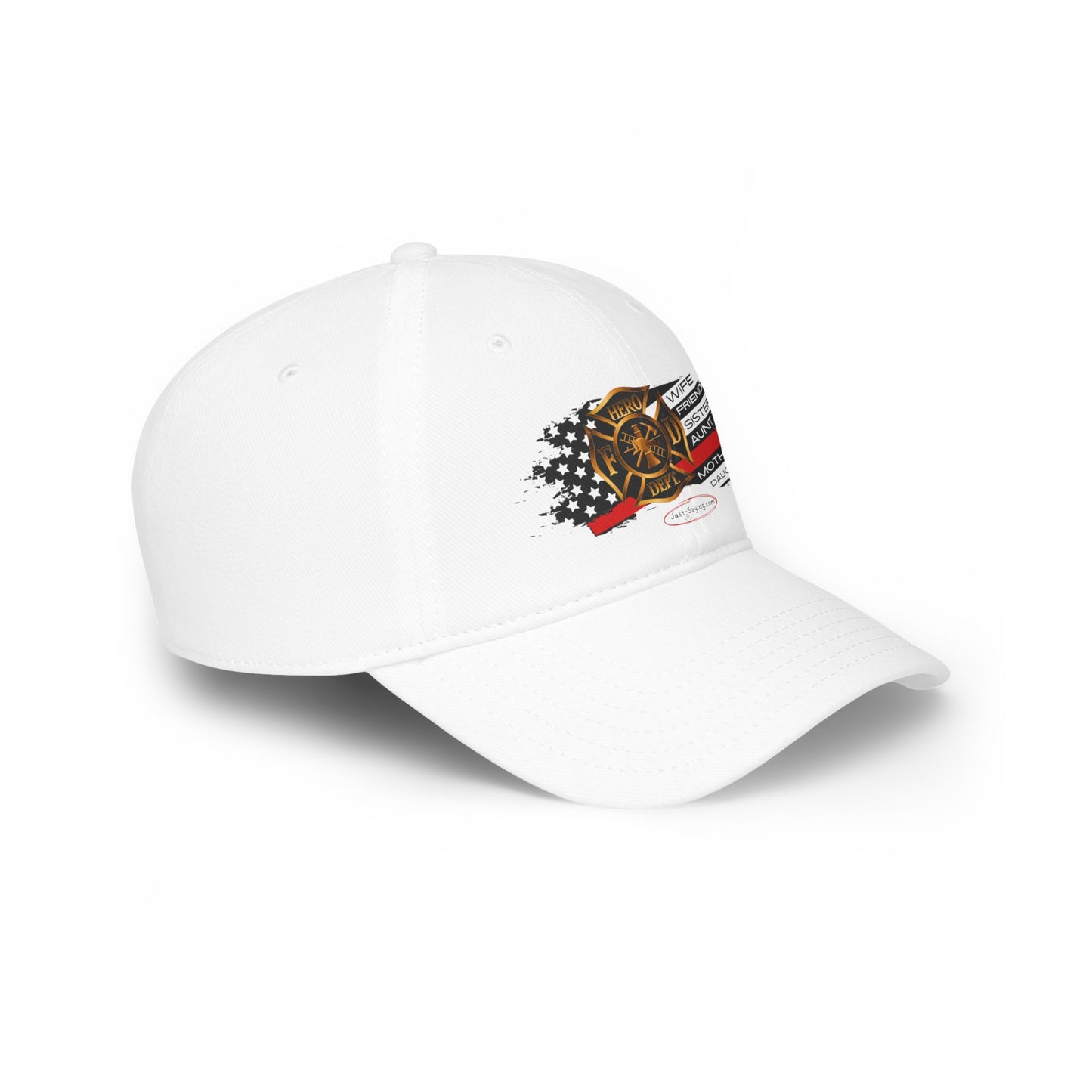 Female Fire Hero Low Profile Baseball Cap