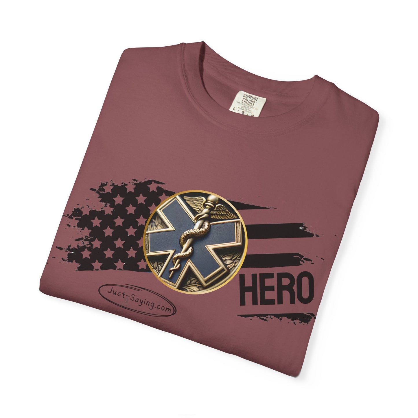 Medical Hero Unisex Garment-Dyed T-shirt