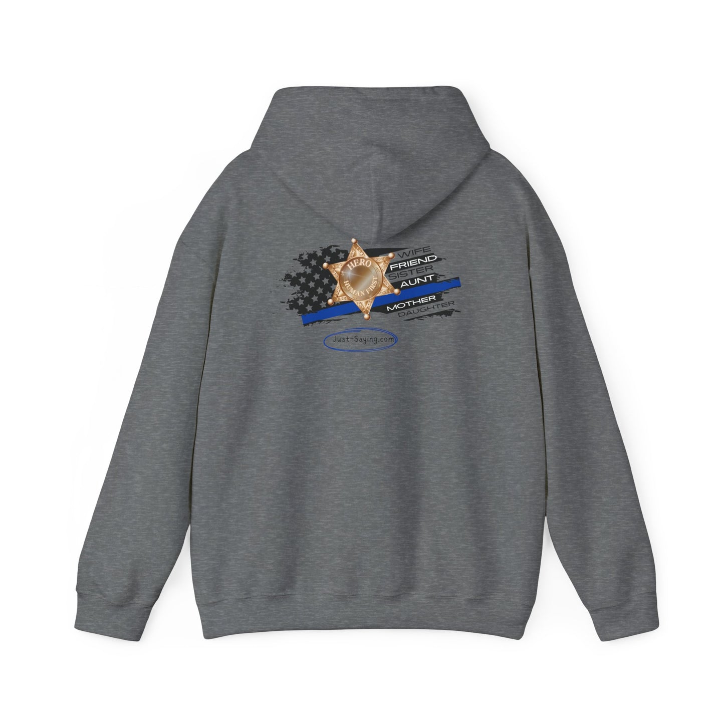 Female Sheriff Heavy Blend™ Hooded Sweatshirt