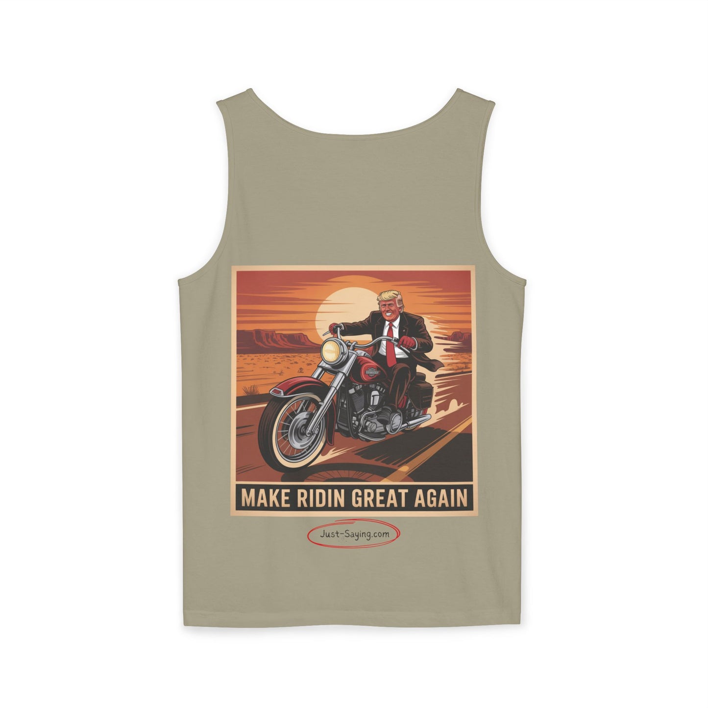 Trum[\p Unisex Garment-Dyed Tank Top
