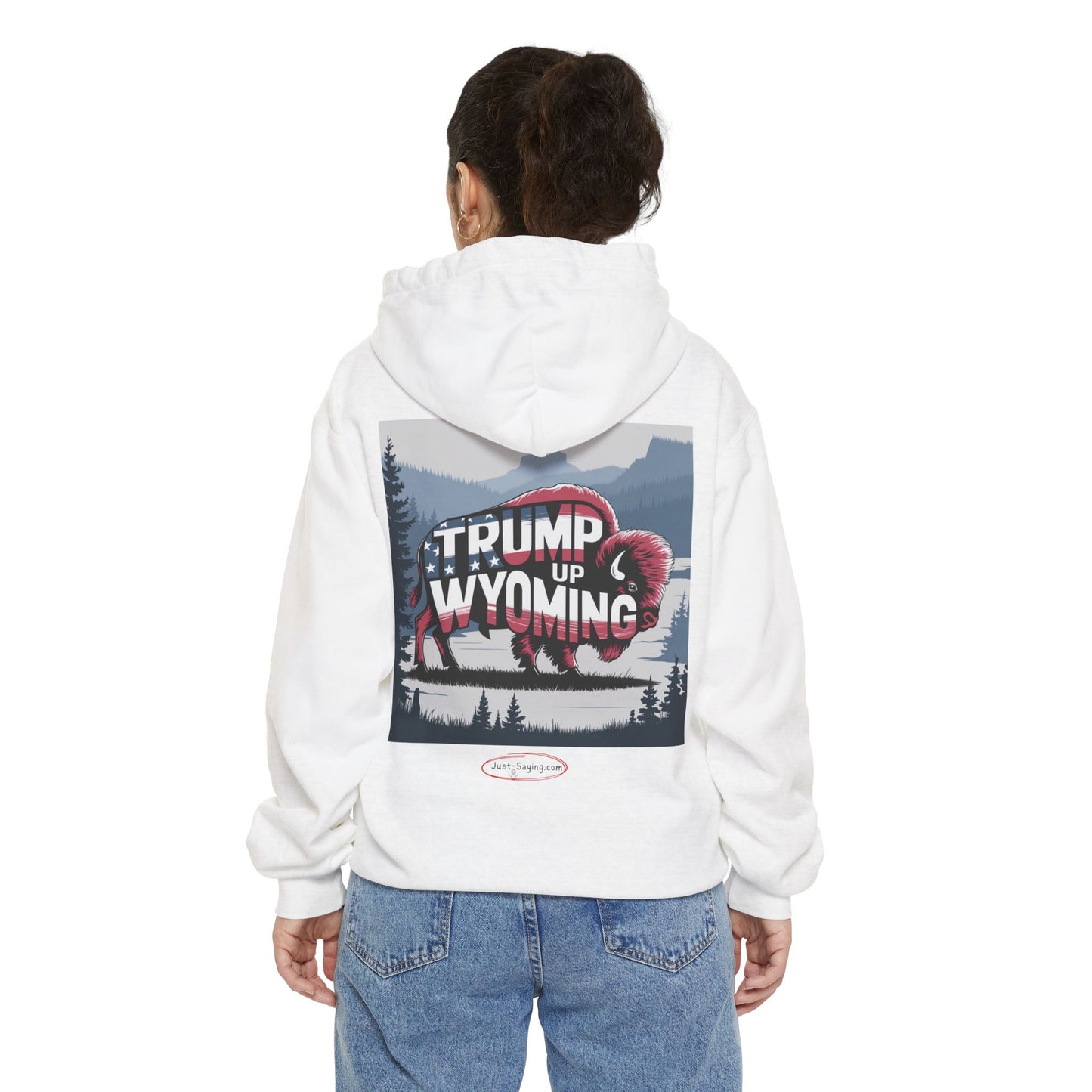 Hoodie: Trump 47 / Trump up Wyoming