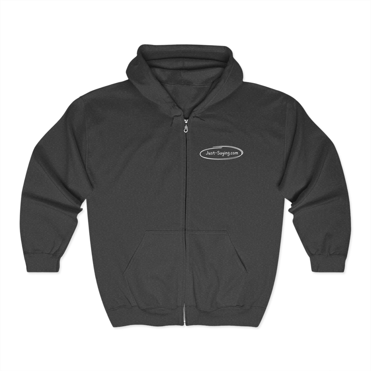Female Police Hero Heavy Blend™ Full Zip Hooded Sweatshirt