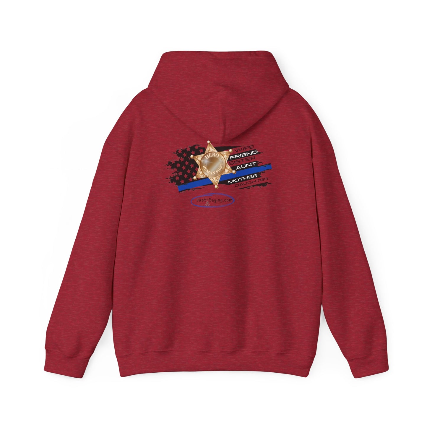 Female Sheriff Heavy Blend™ Hooded Sweatshirt