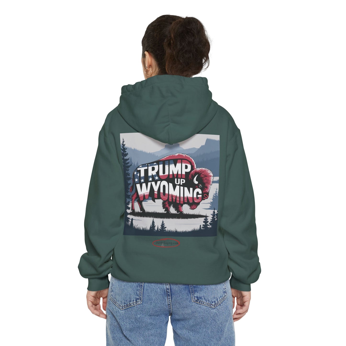 Hoodie: Trump 47 / Trump up Wyoming