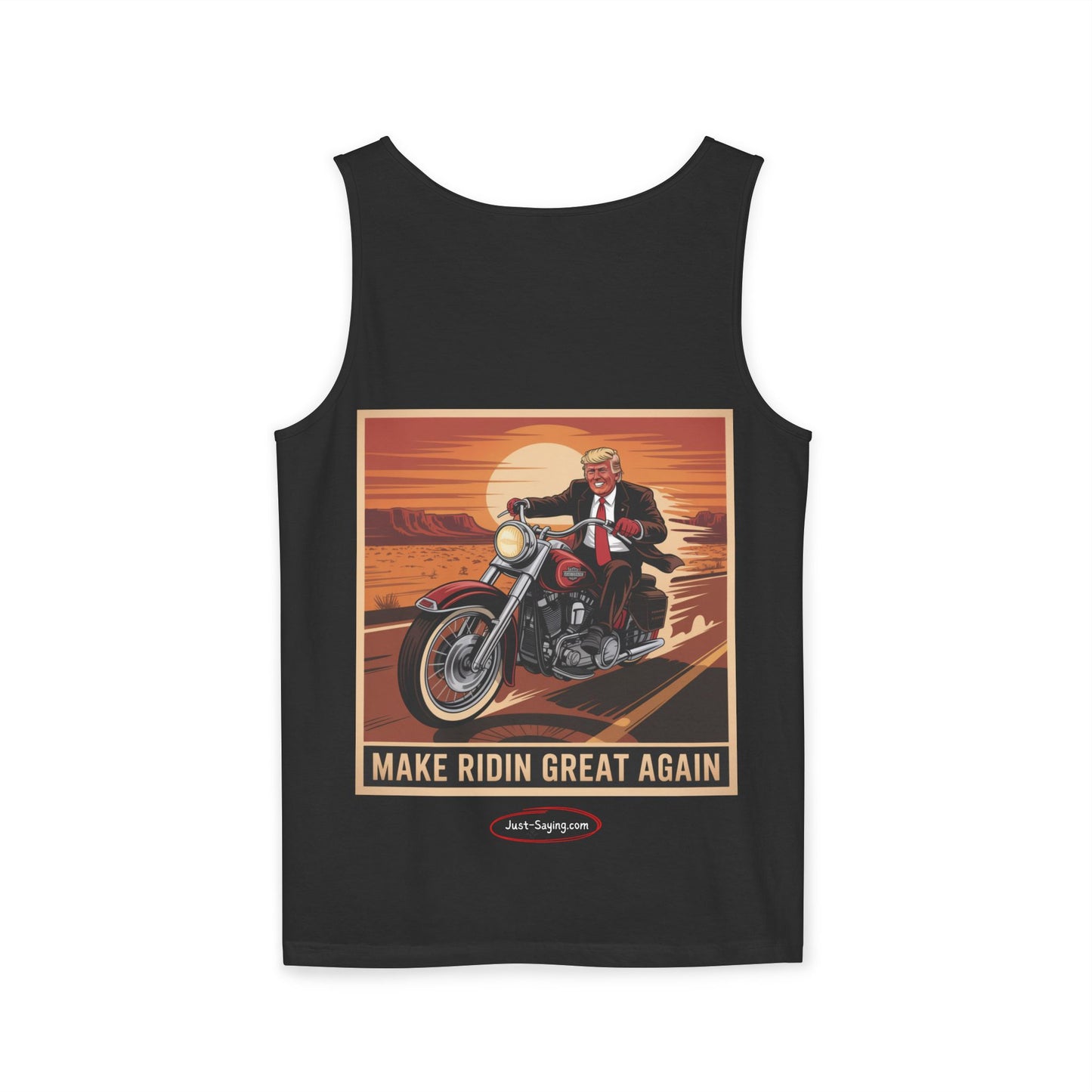 Trum[\p Unisex Garment-Dyed Tank Top