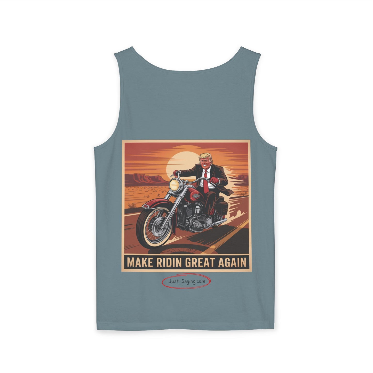 Trum[\p Unisex Garment-Dyed Tank Top
