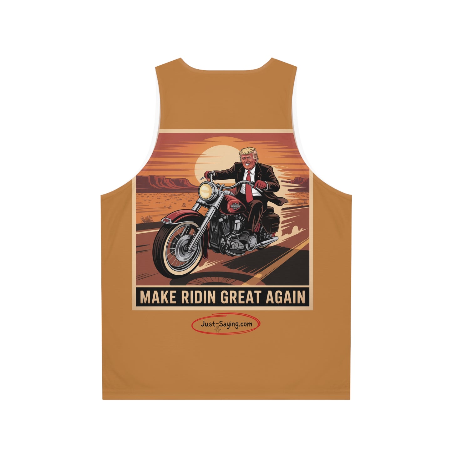 Trump Unisex Tank Top (AOP)
