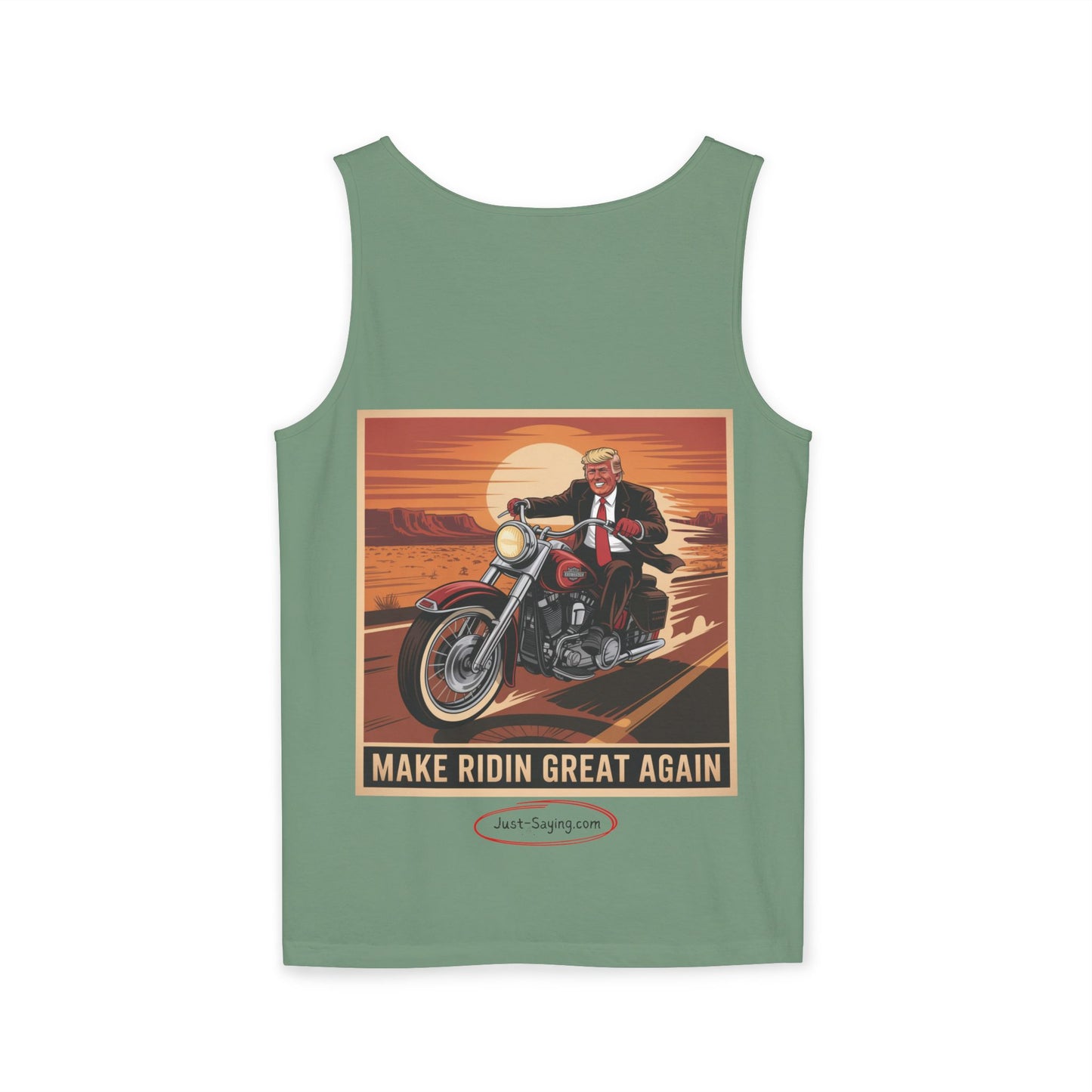 Trum[\p Unisex Garment-Dyed Tank Top