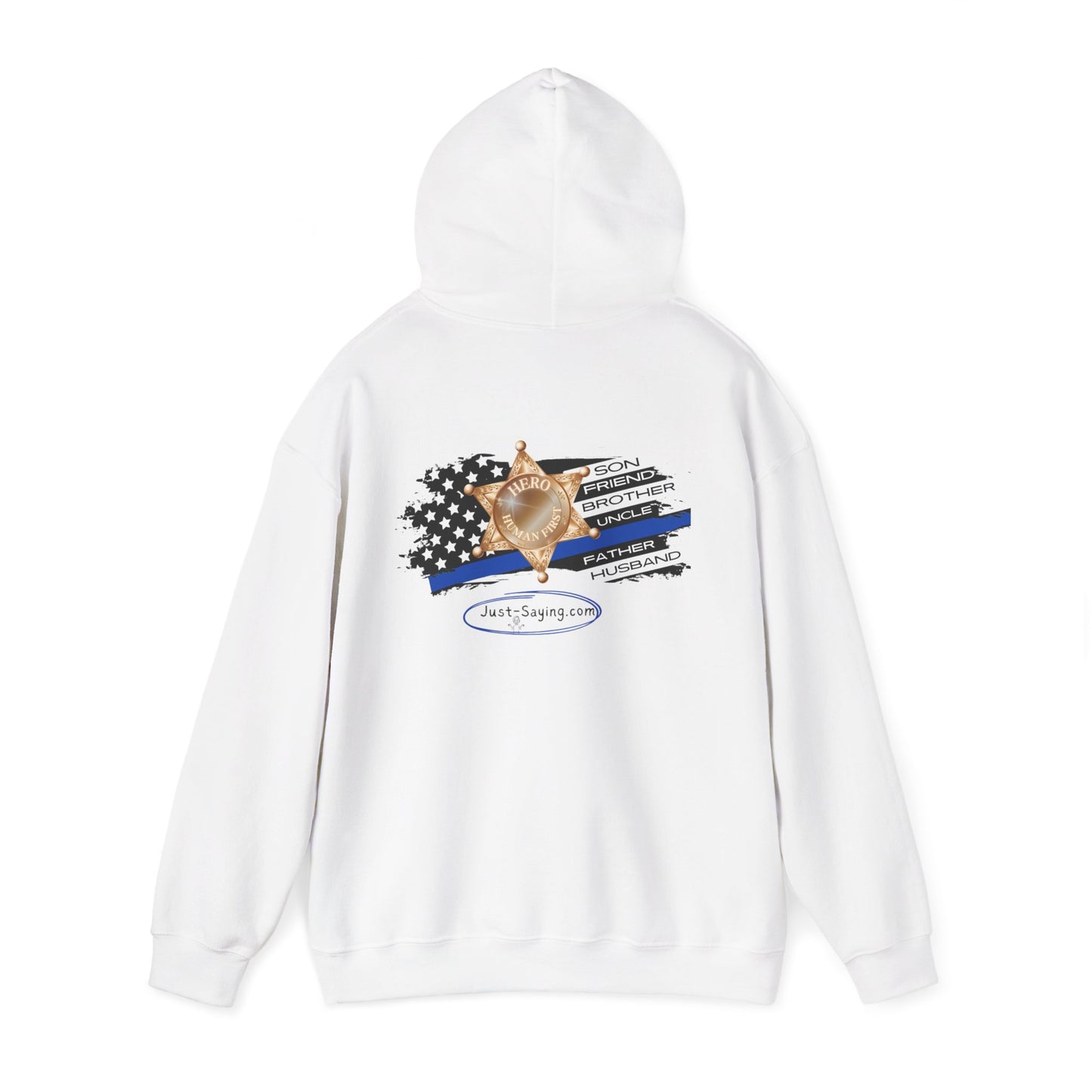 Male Sheriff Heavy Blend™ Hooded Sweatshirt