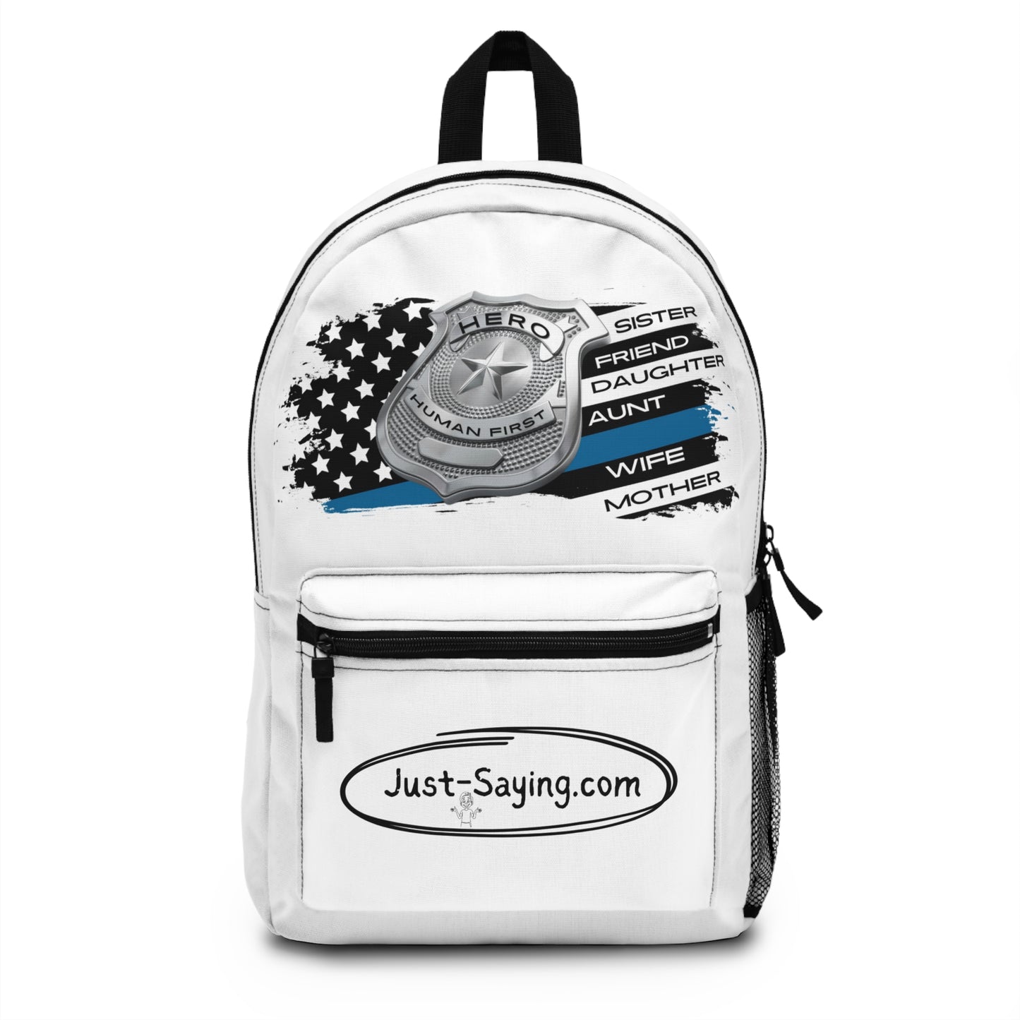 Female Police Hero Backpack