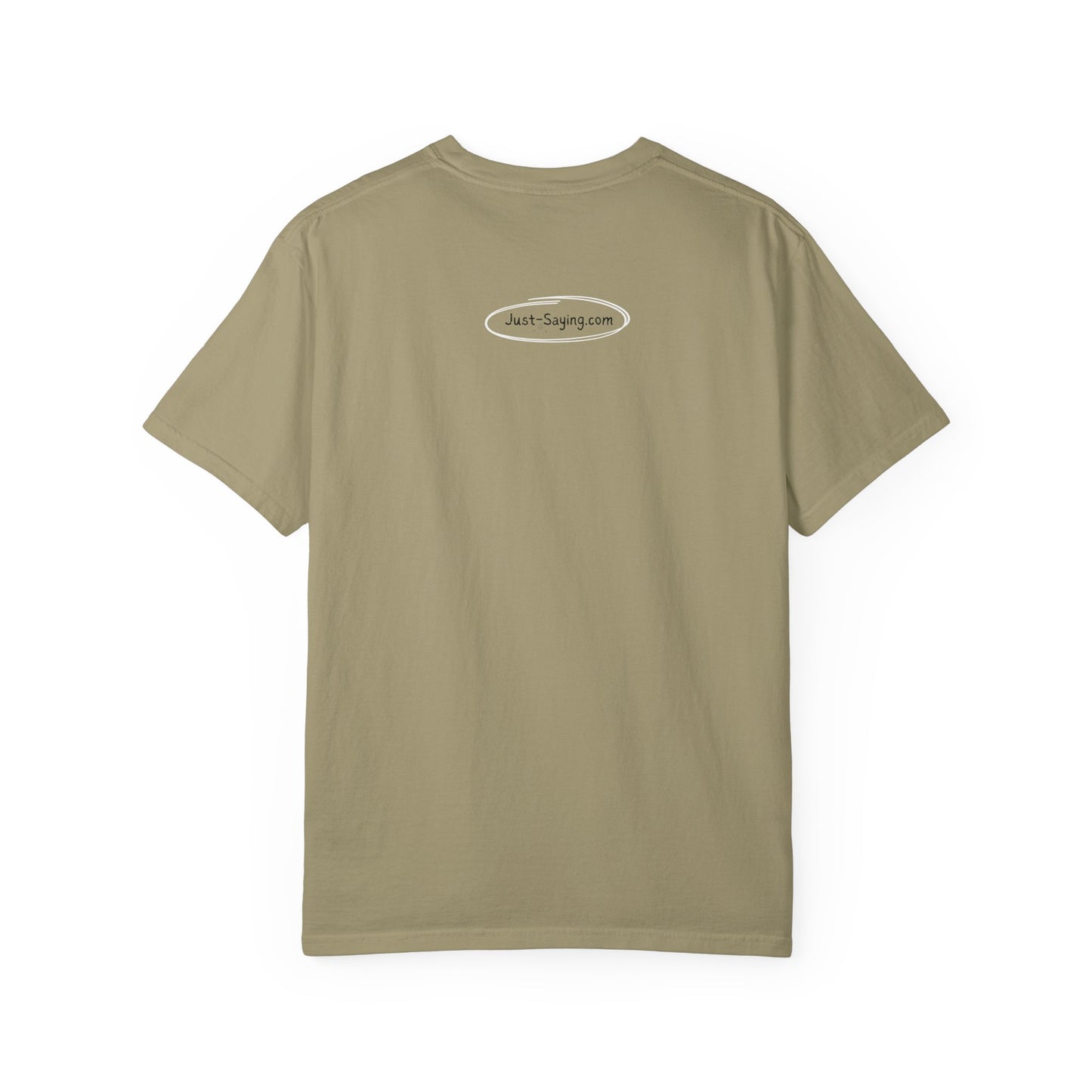 Male Police Hero Garment-Dyed T-shirt