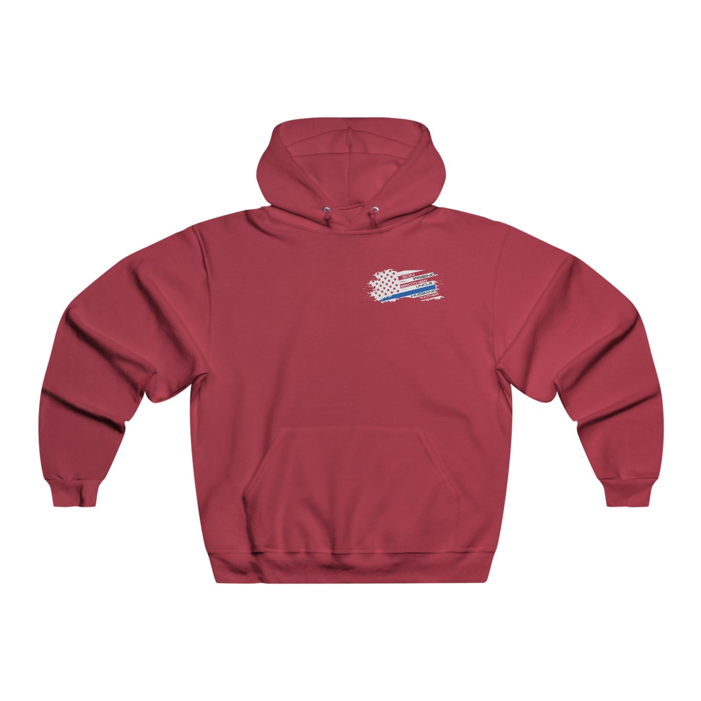 Male Police Hero NUBLEND® Hooded Sweatshirt
