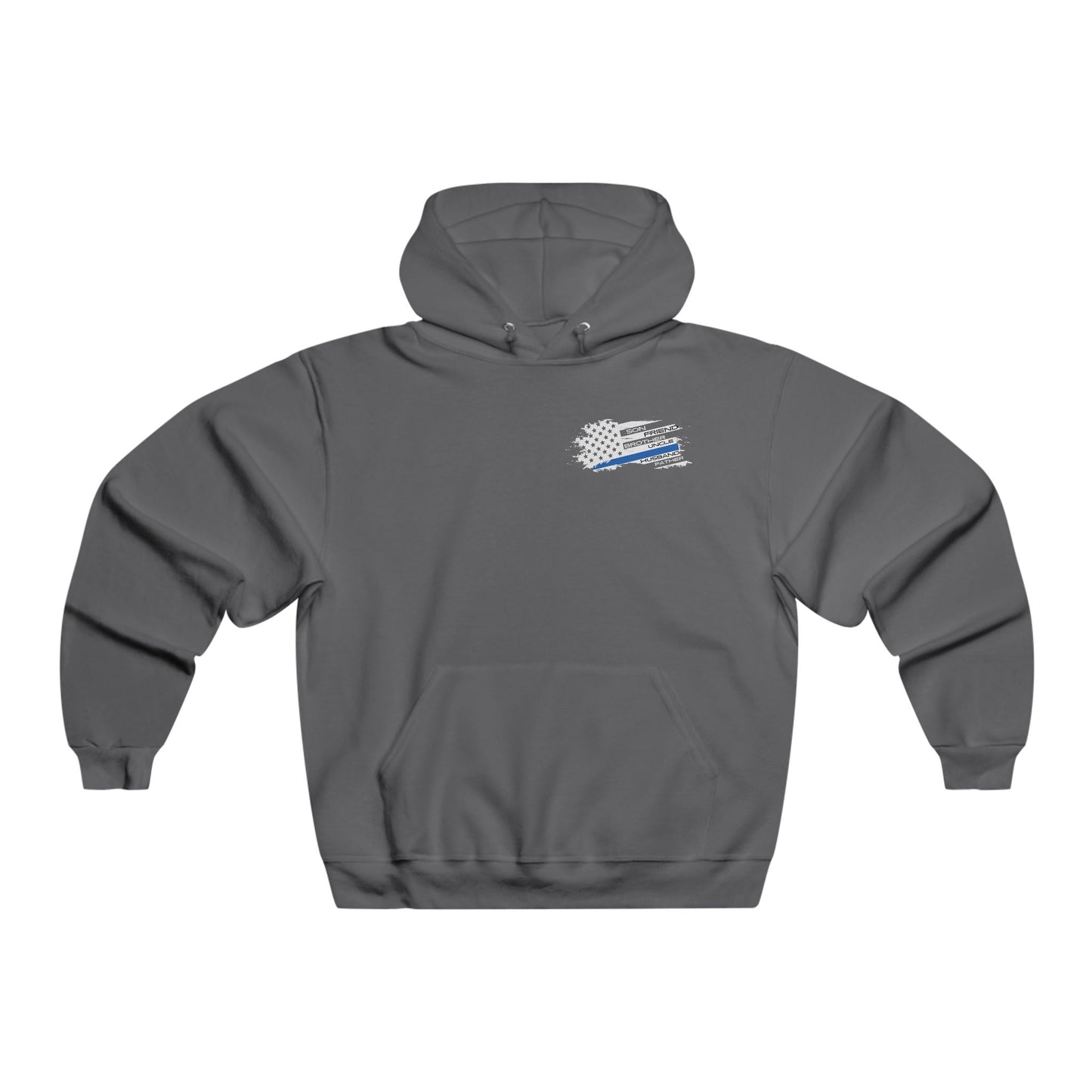 Male Police Hero NUBLEND® Hooded Sweatshirt