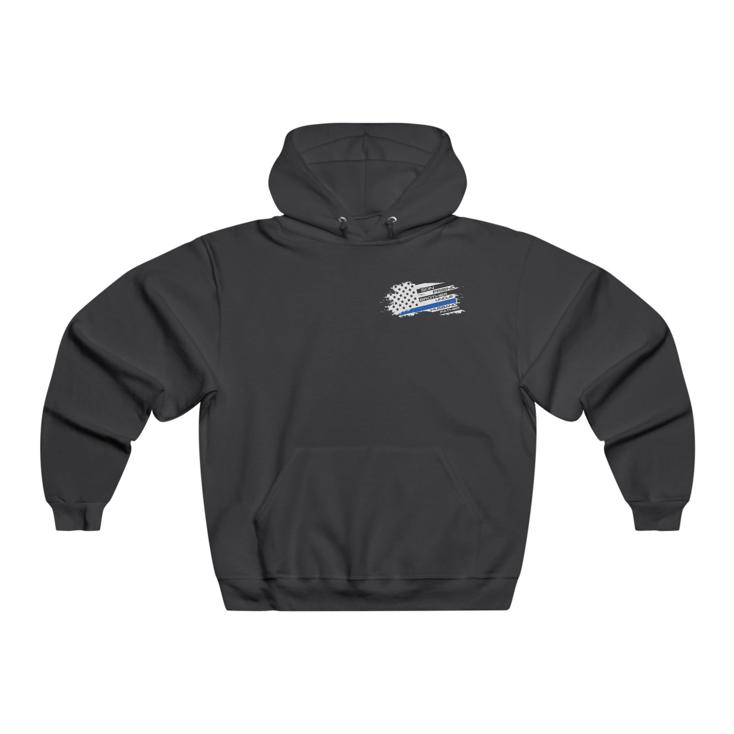 Male Police Hero NUBLEND® Hooded Sweatshirt