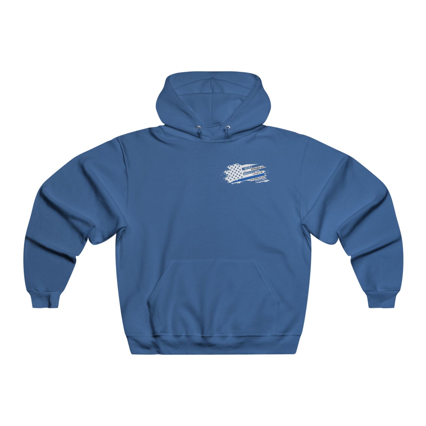 Male Police Hero NUBLEND® Hooded Sweatshirt