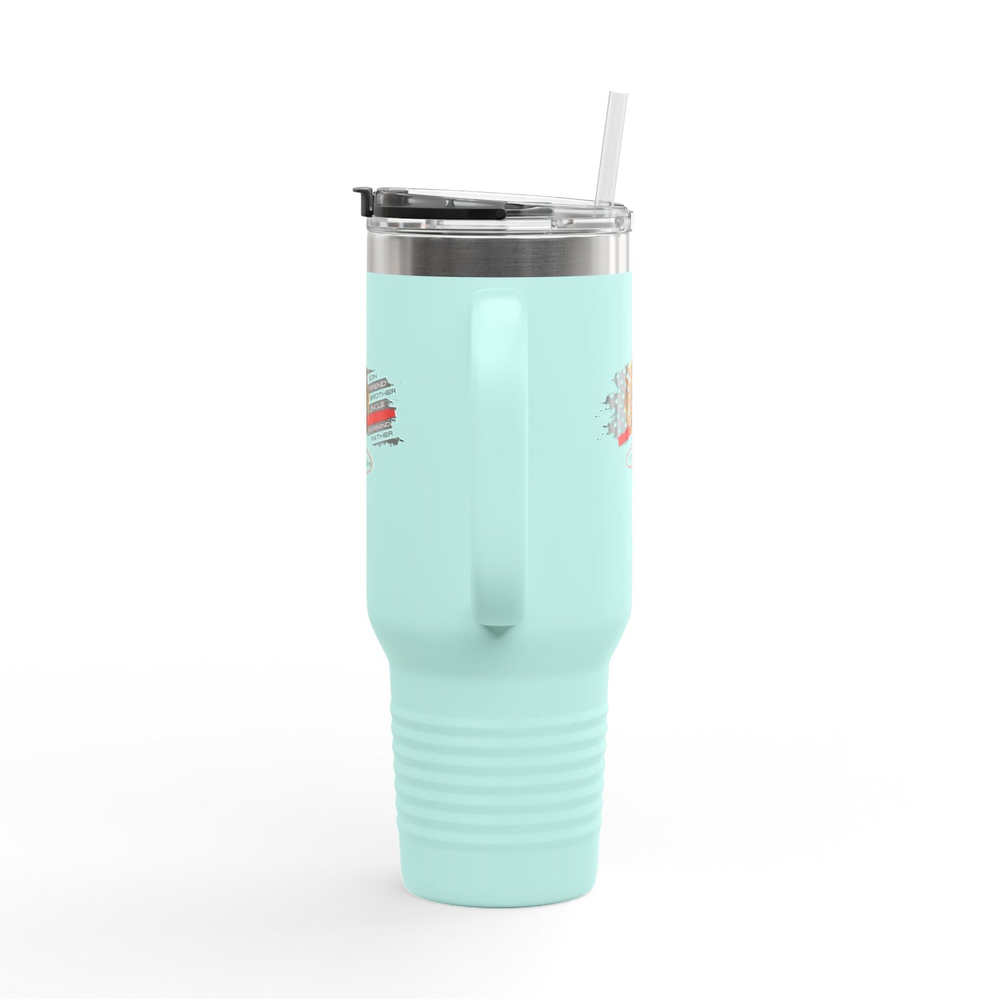 Male Fire Hero Insulated Travel Mug, 40oz