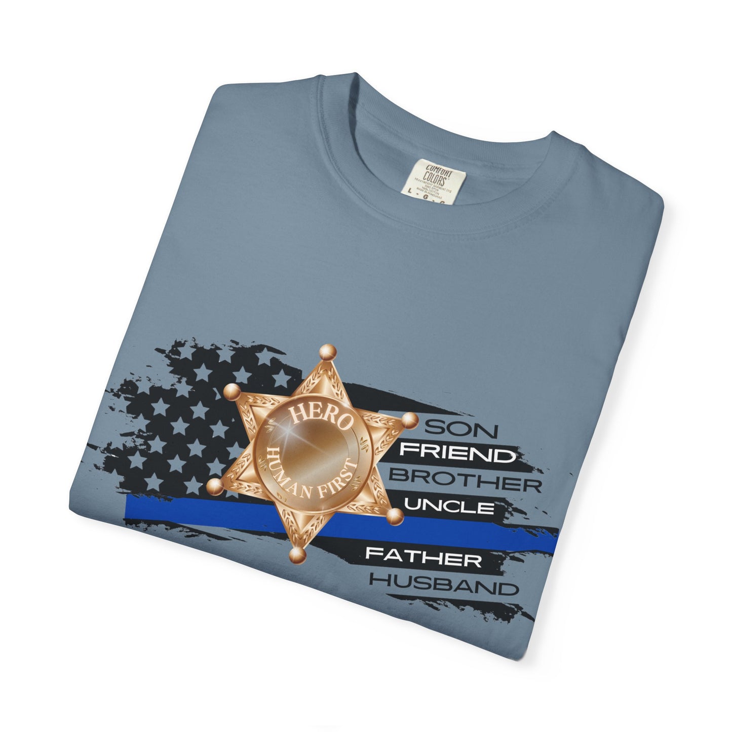Male Sheriff Garment-Dyed T-shirt