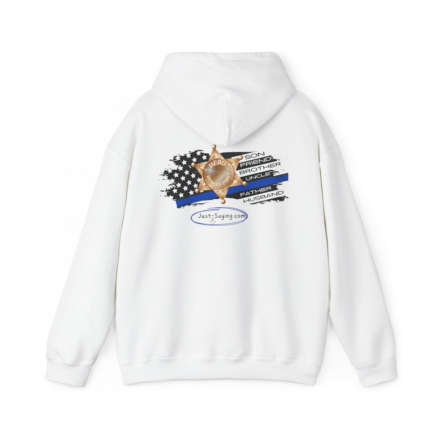 Male Sheriff Heavy Blend™ Hooded Sweatshirt