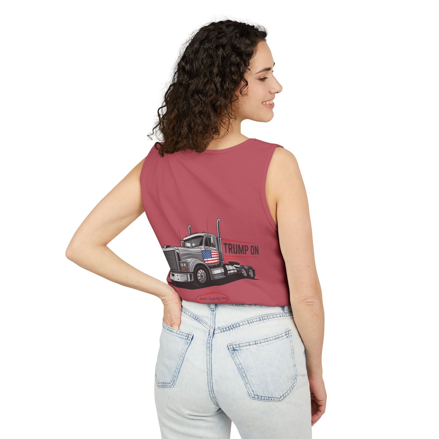 Trump on tank top