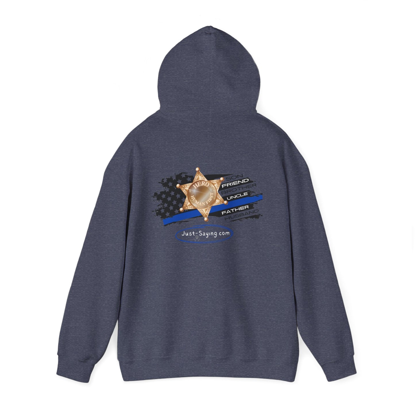 Male Sheriff Heavy Blend™ Hooded Sweatshirt