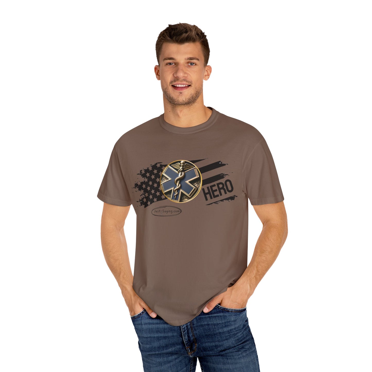 Medical Hero Unisex Garment-Dyed T-shirt