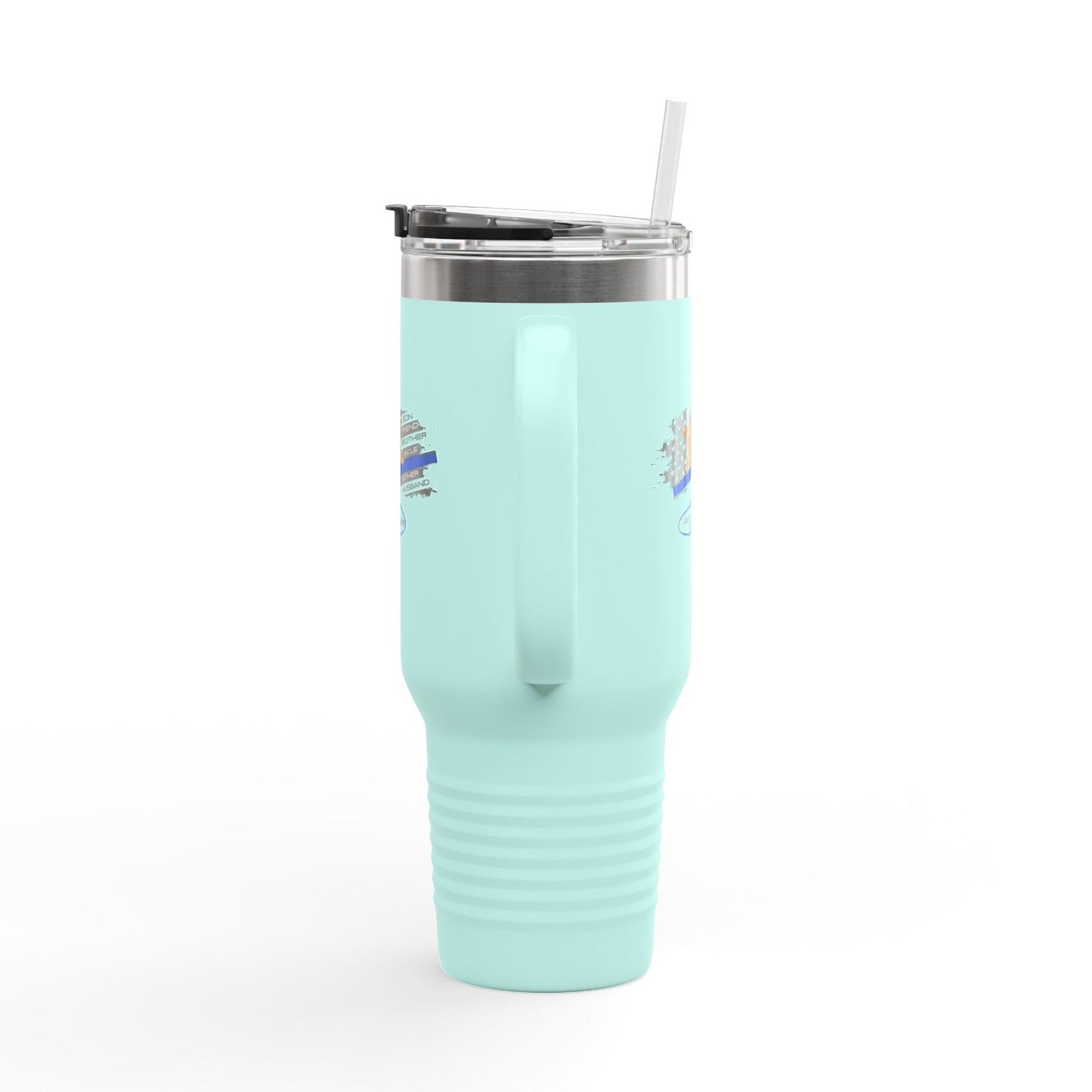 Male Sheriff Insulated Travel Mug, 40oz