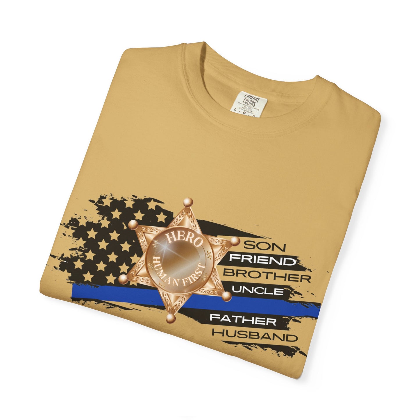 Male Sheriff Garment-Dyed T-shirt