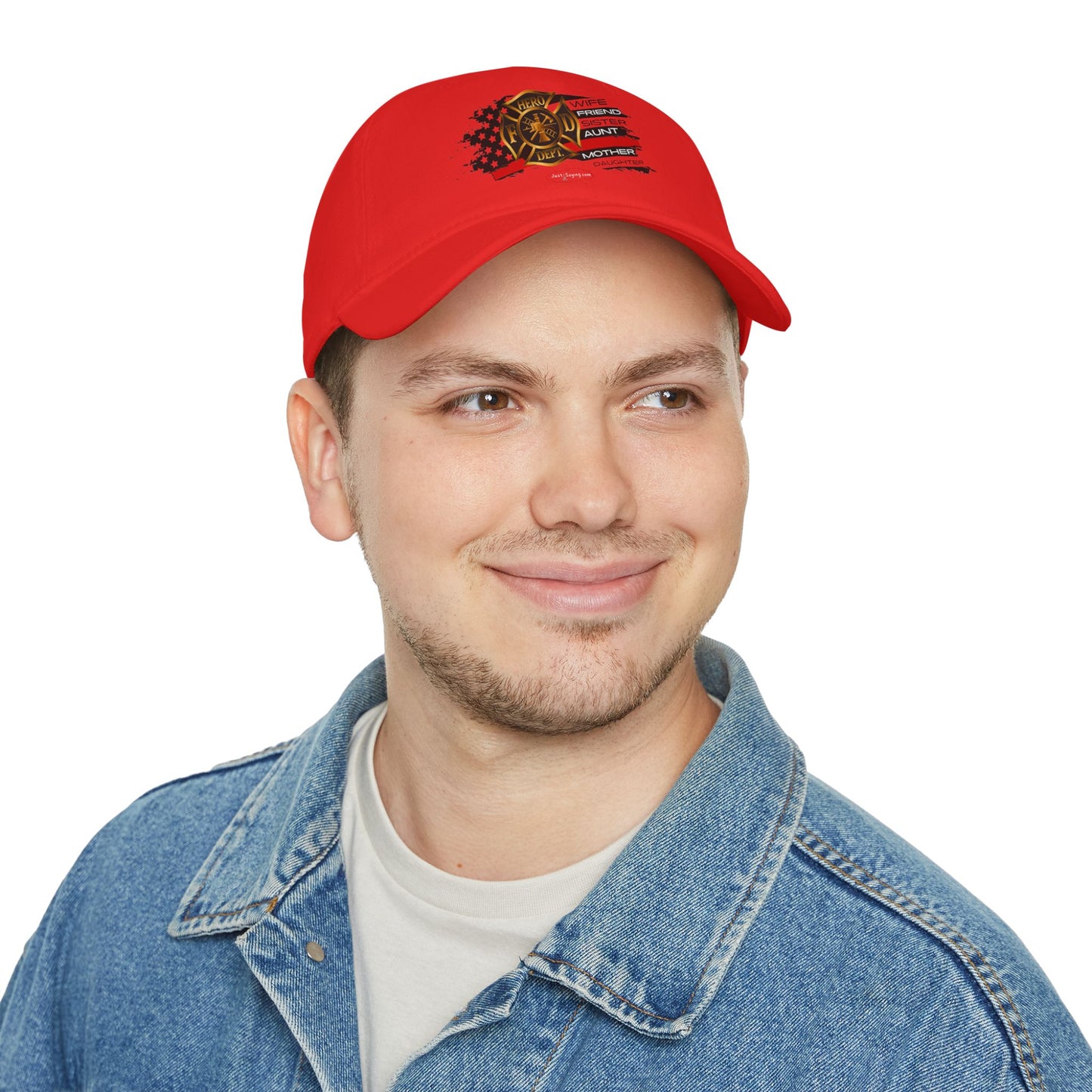 Female Fire Hero Low Profile Baseball Cap