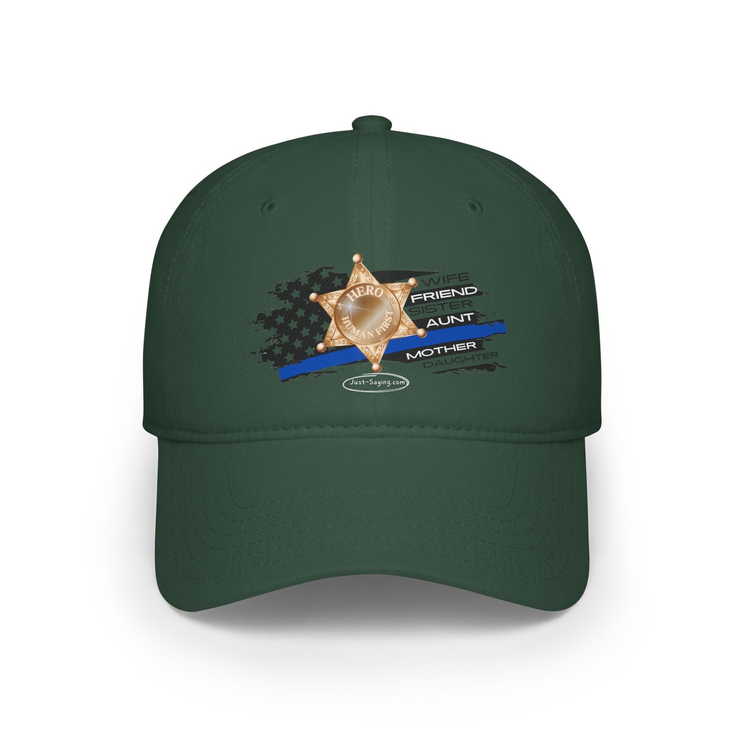 Female Sheriff Low Profile Baseball Cap
