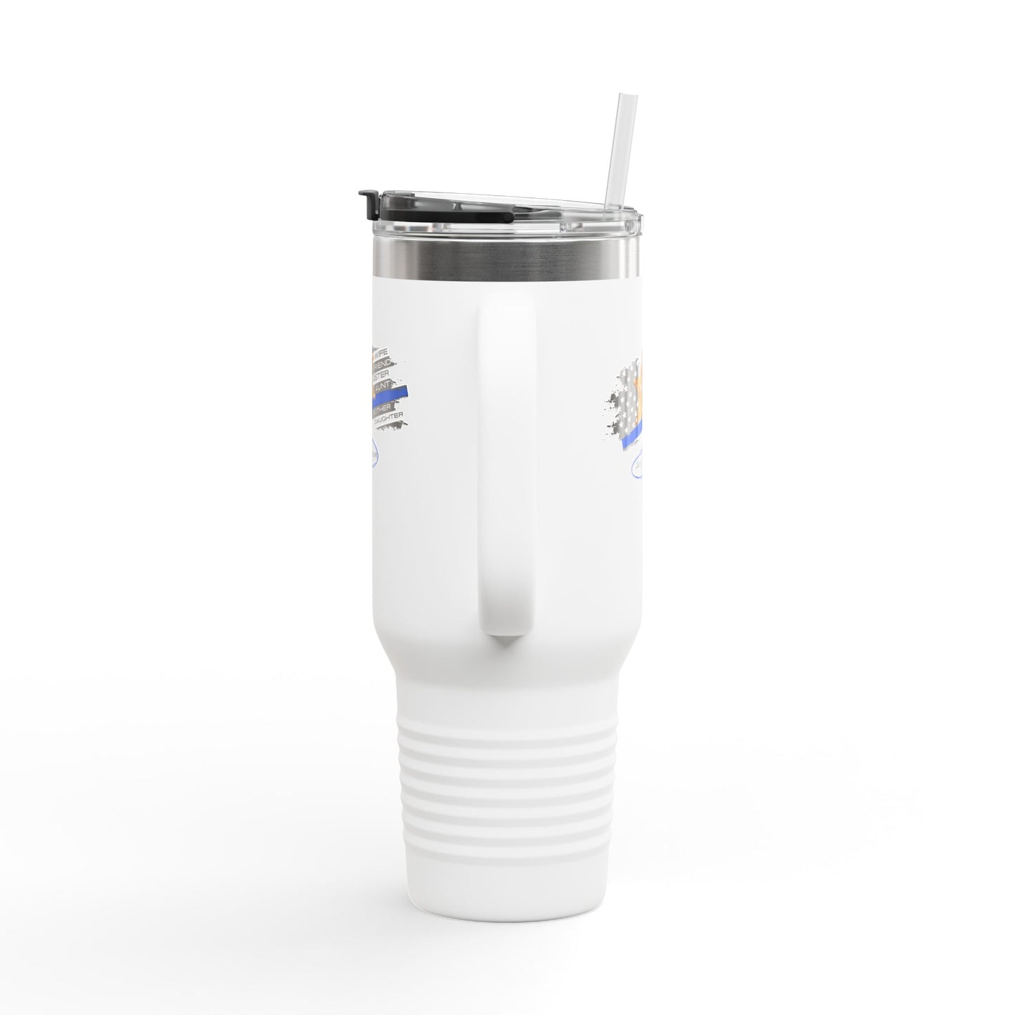 Female Sheriff Insulated Travel Mug, 40oz