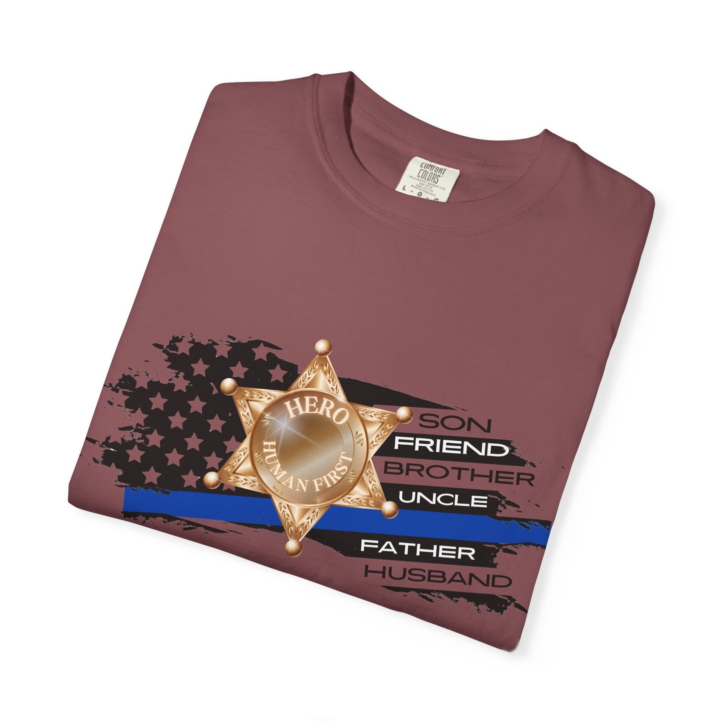 Male Sheriff Garment-Dyed T-shirt