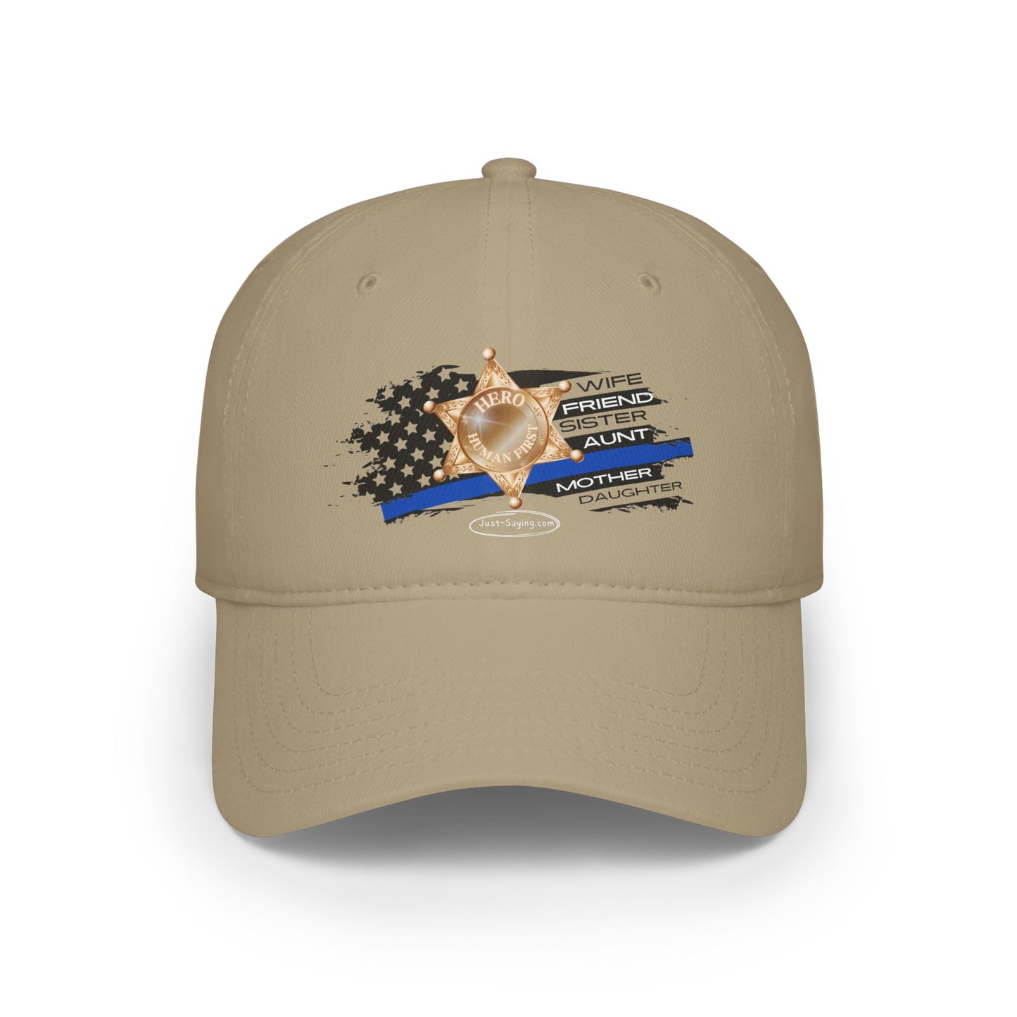 Female Sheriff Low Profile Baseball Cap