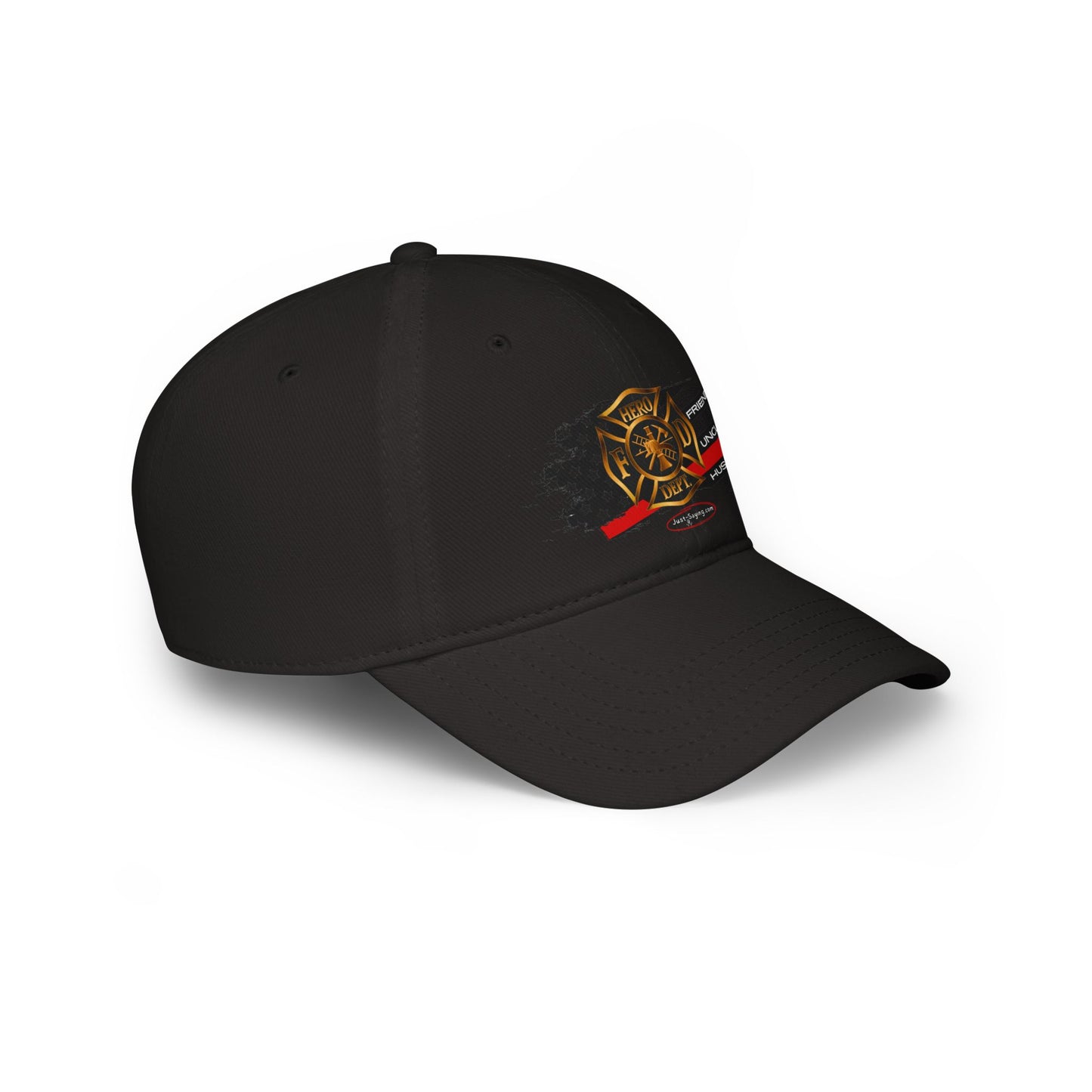 Male Fire Hero Low Profile Baseball Cap