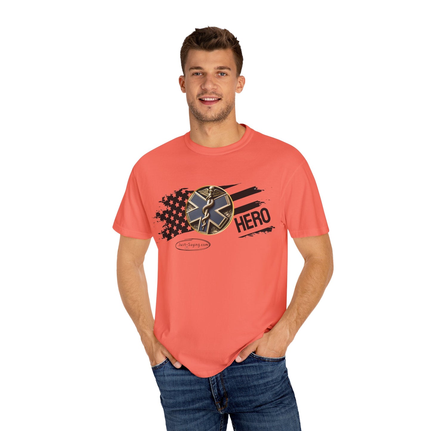 Medical Hero Unisex Garment-Dyed T-shirt