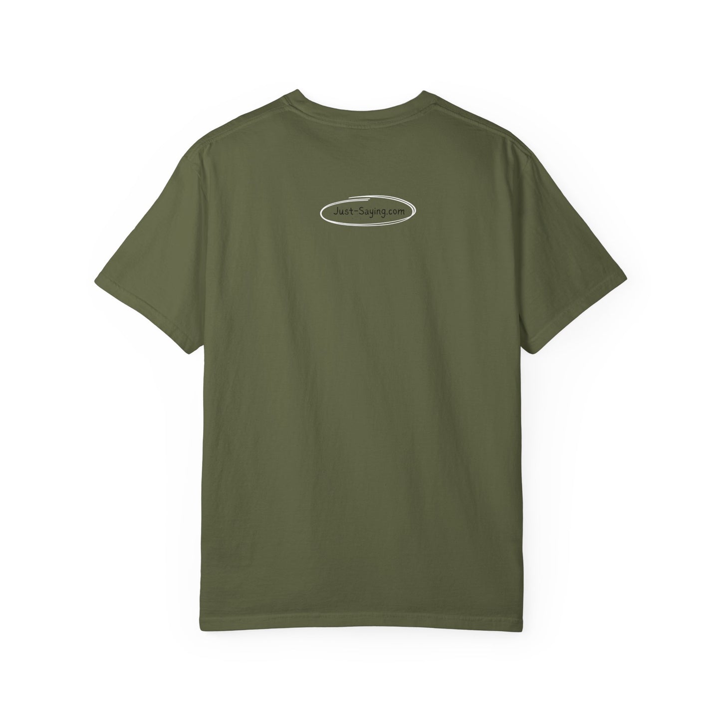 Male Police Hero Garment-Dyed T-shirt