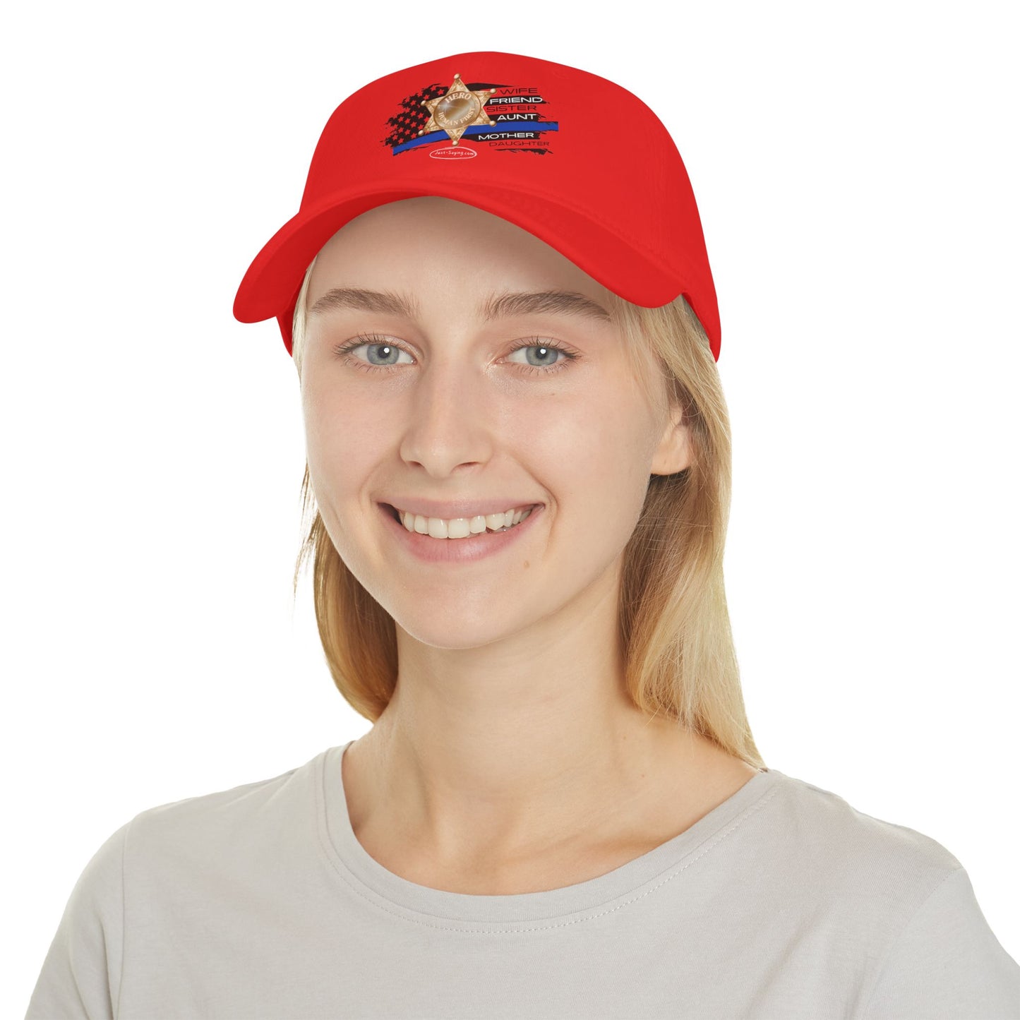 Female Sheriff Low Profile Baseball Cap