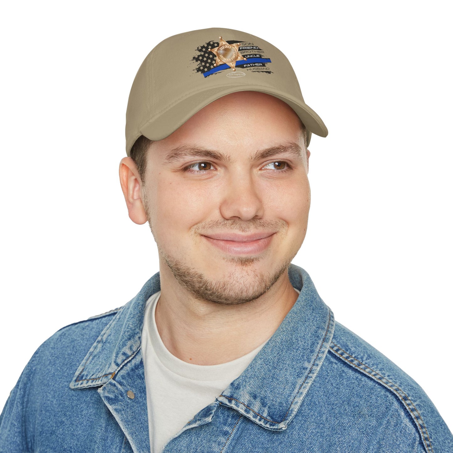 Male Sheriff Low Profile Baseball Cap