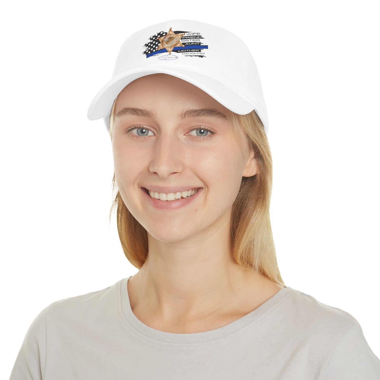 Female Sheriff Low Profile Baseball Cap