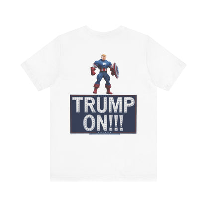 Trump On (back logo)