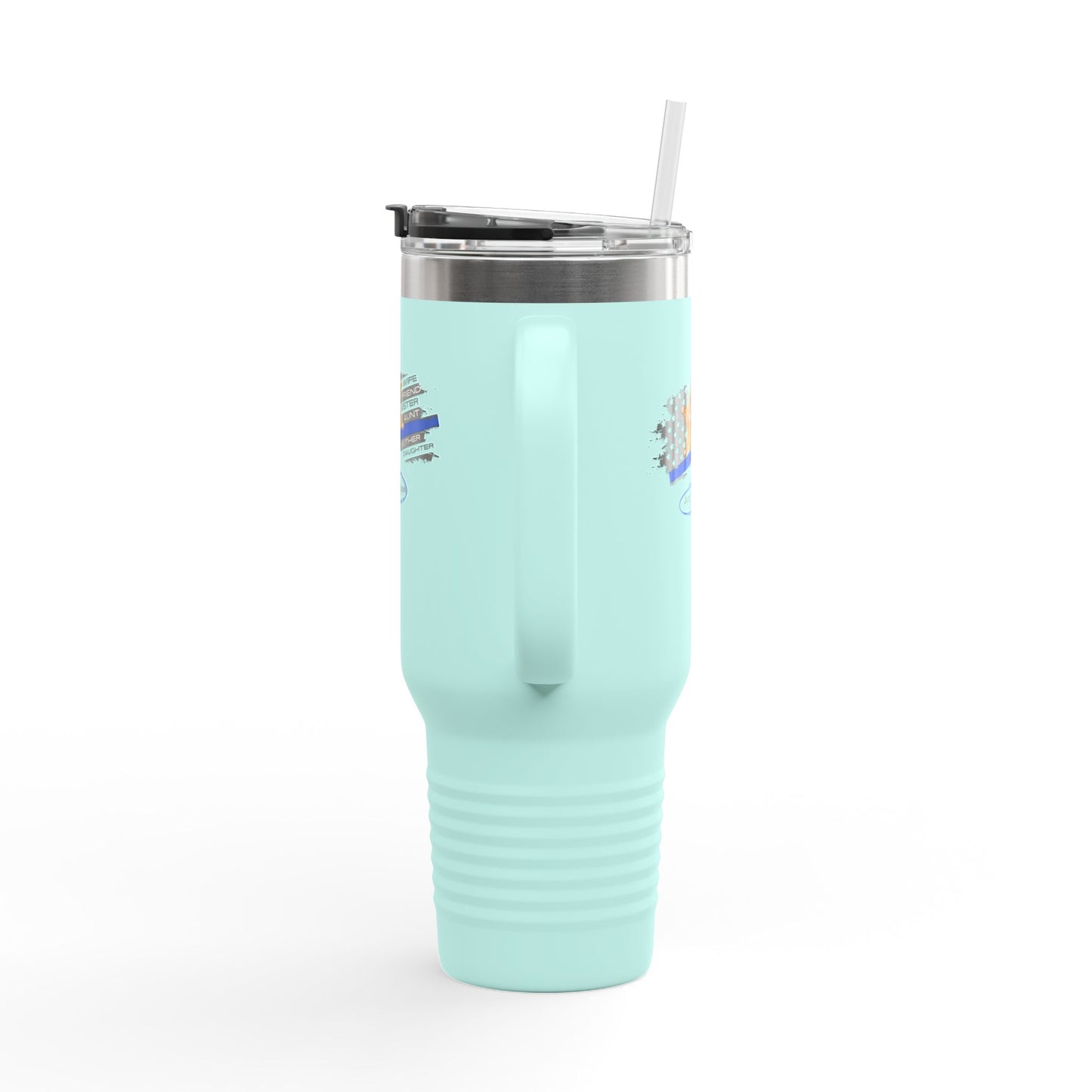 Female Sheriff Insulated Travel Mug, 40oz