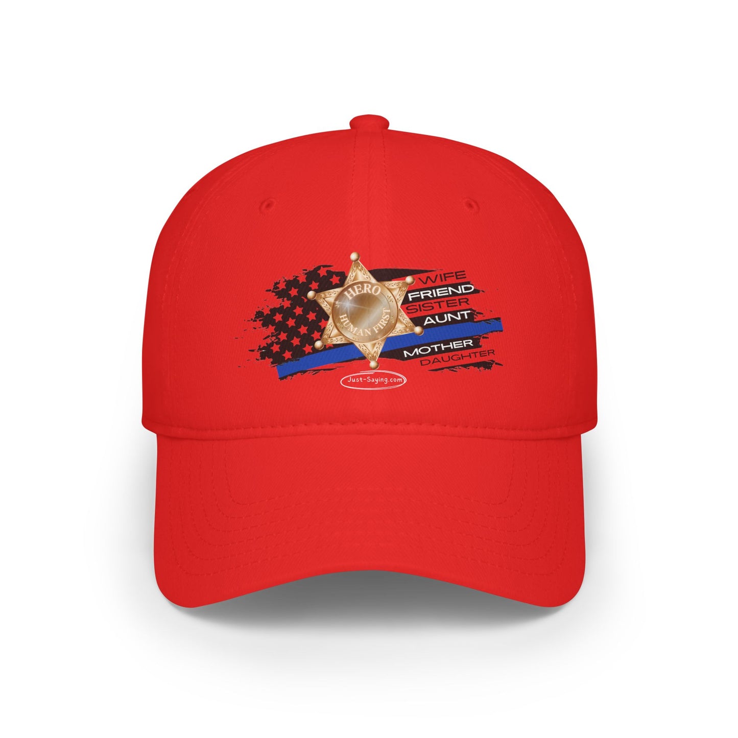 Female Sheriff Low Profile Baseball Cap