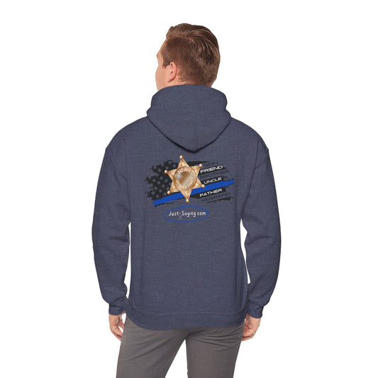 Male Sheriff Heavy Blend™ Hooded Sweatshirt