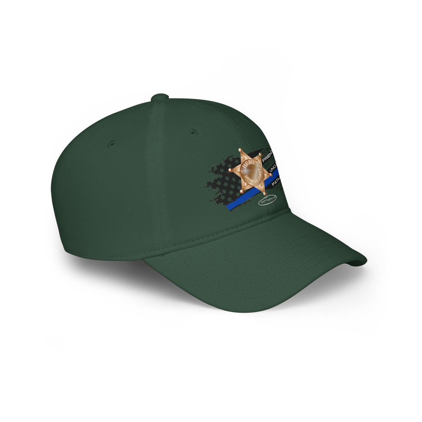 Male Sheriff Low Profile Baseball Cap