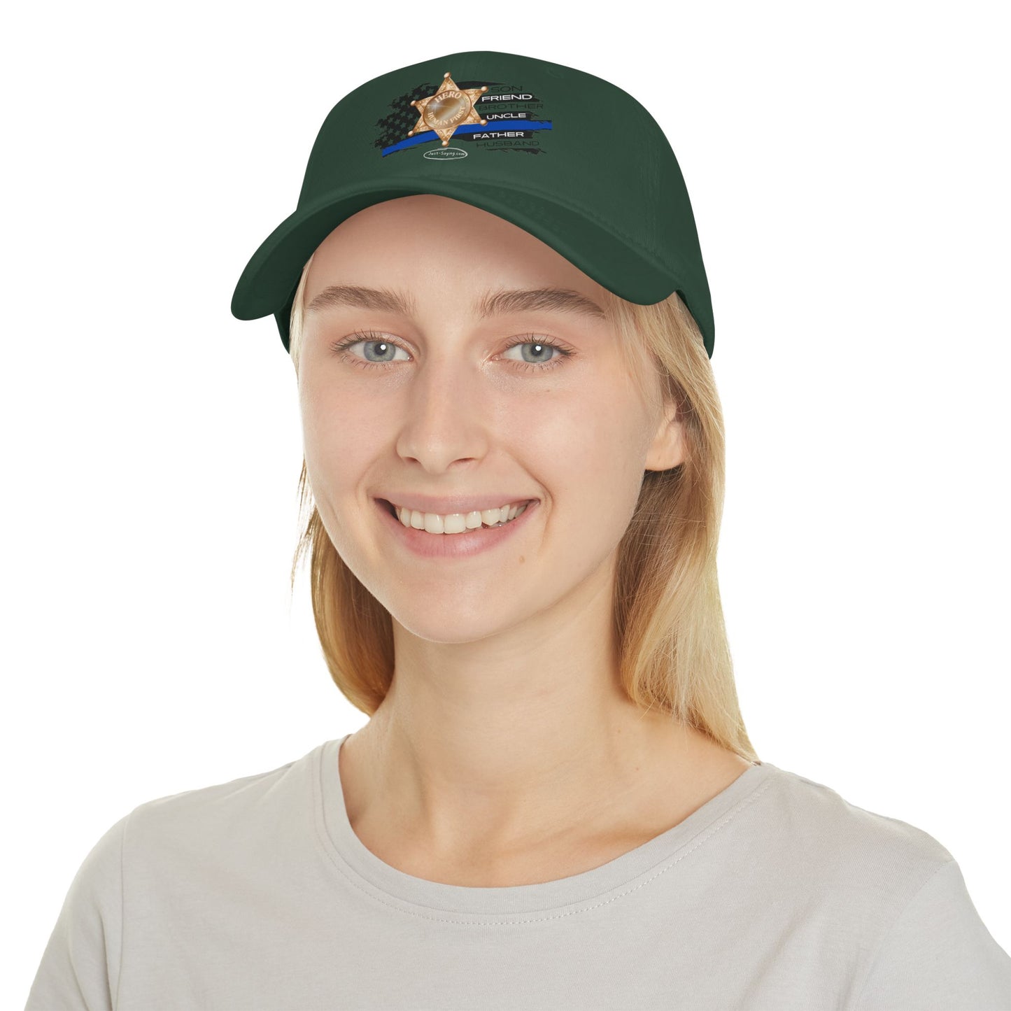 Male Sheriff Low Profile Baseball Cap