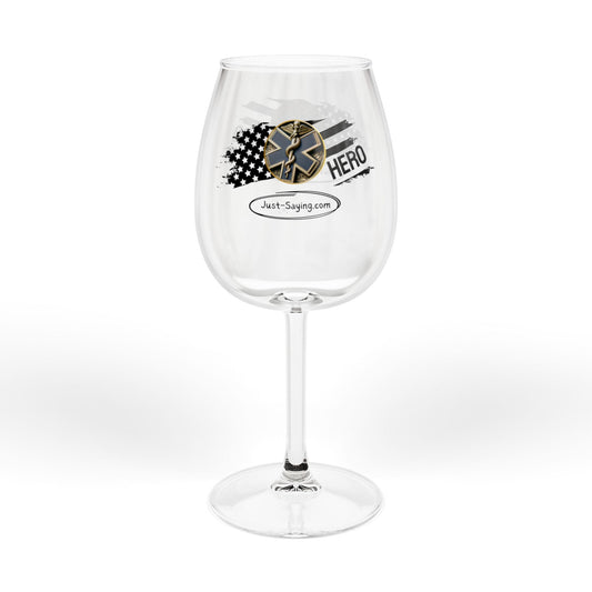 Medical Hero Wine Glass, 12oz