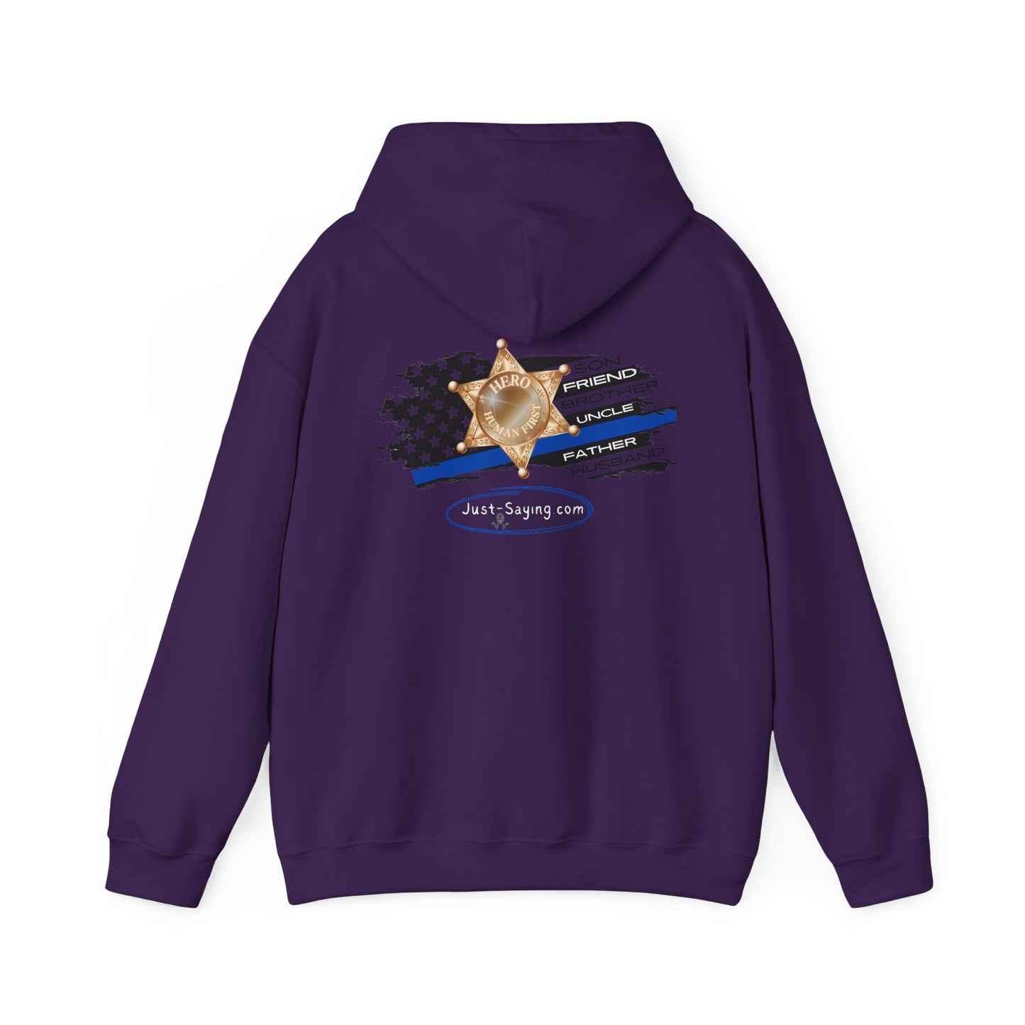 Male Sheriff Heavy Blend™ Hooded Sweatshirt