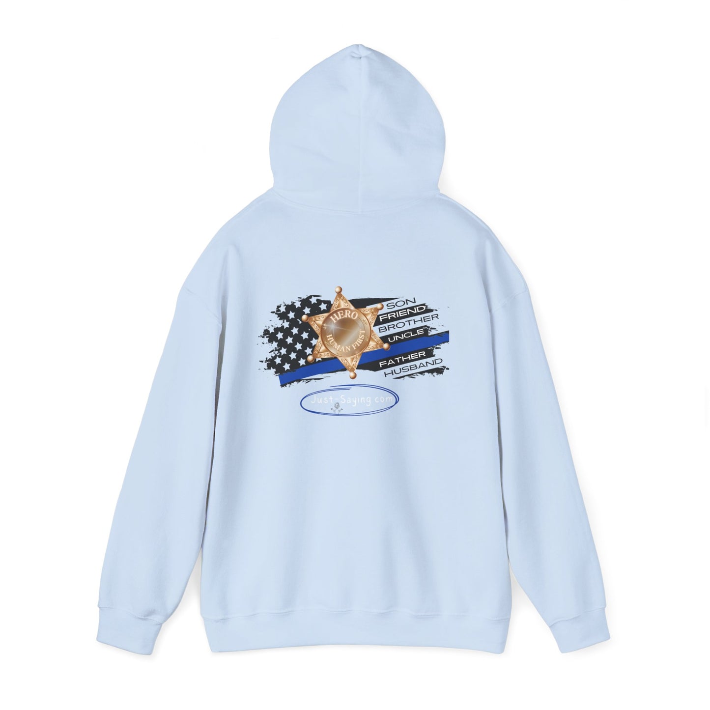 Male Sheriff Heavy Blend™ Hooded Sweatshirt