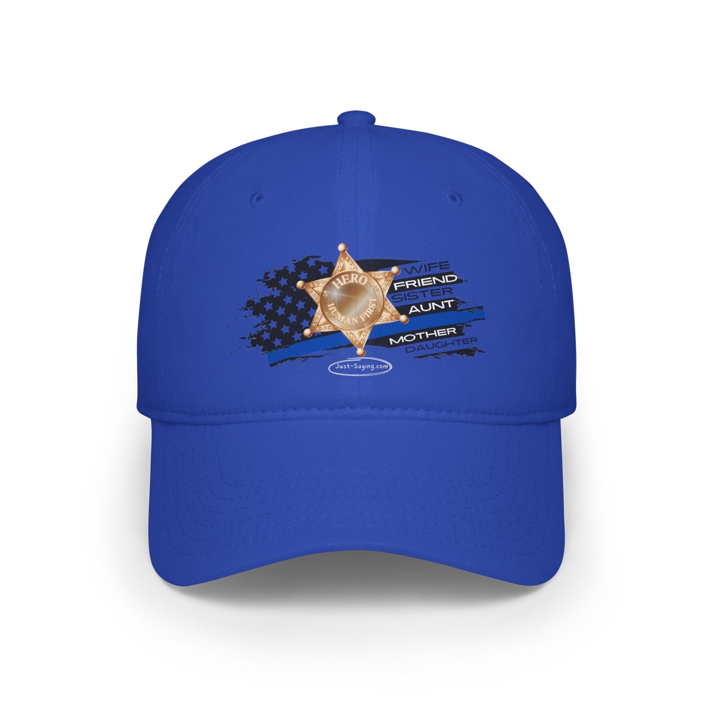 Female Sheriff Low Profile Baseball Cap