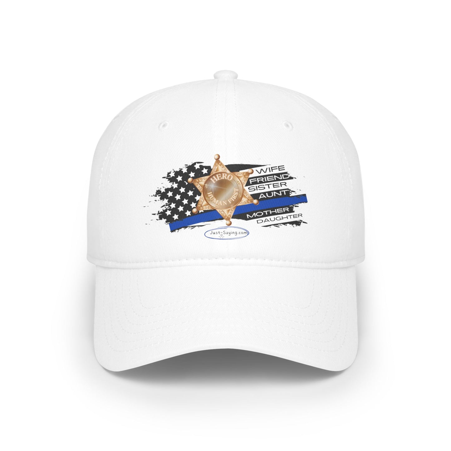 Female Sheriff Low Profile Baseball Cap